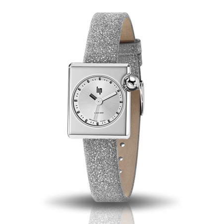 Montre Femme LIP Mach 2000 Mini Square Originale Et Chic 671176