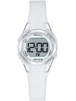 Montre enfant Tekday blanche