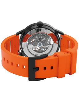 Montre homme automatique Pierre Lannier orange