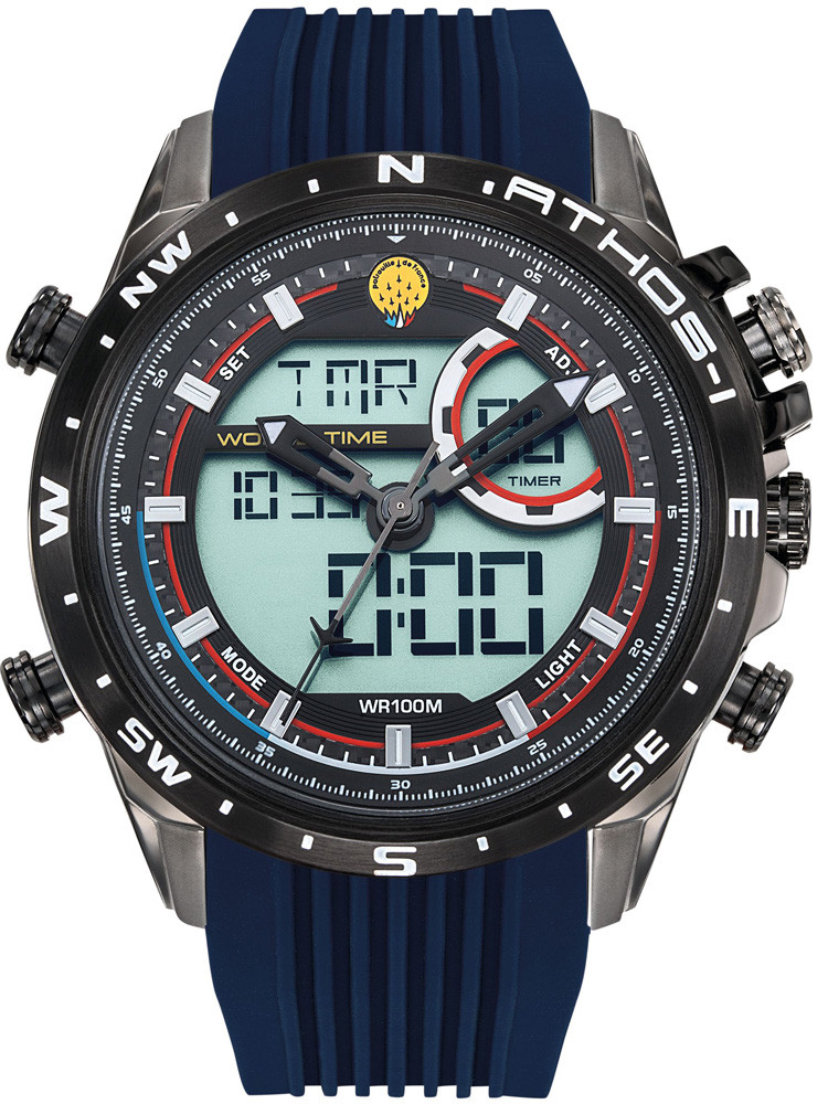 Montre homme Patrouille de France bleue Athos 1