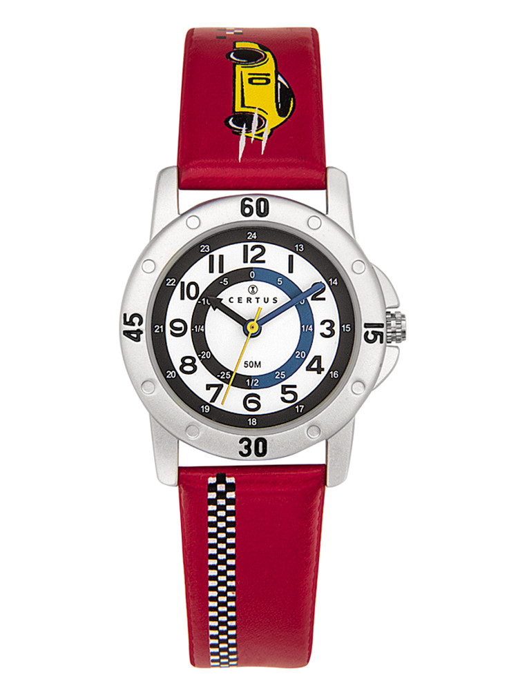 Montre enfant Certus rouge voiture