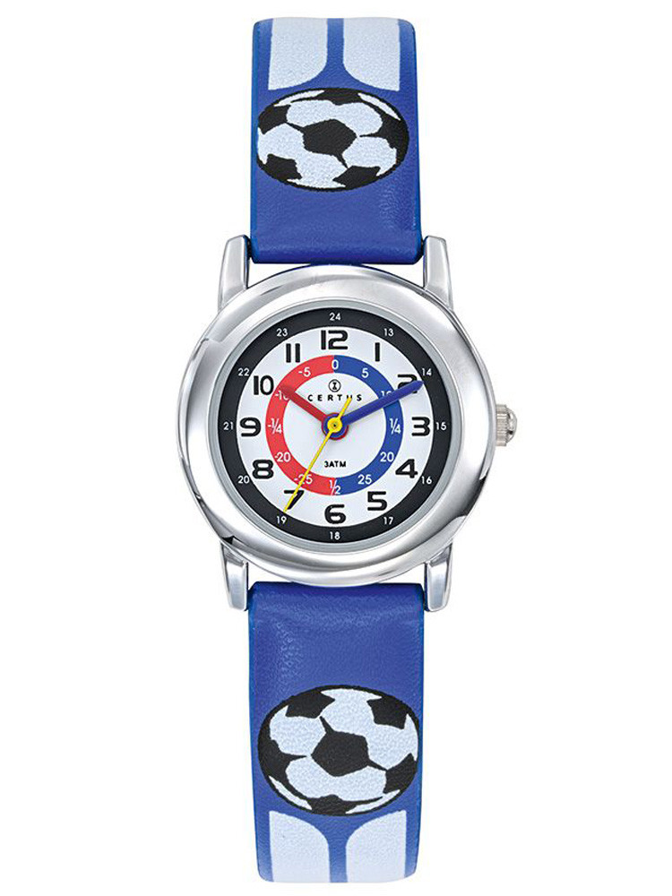 Montre enfant Certus bleue marine foot