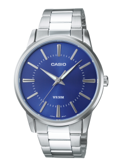 Montre homme Edifice tout acier cadran bleu