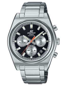 Chronographe homme Casio acier